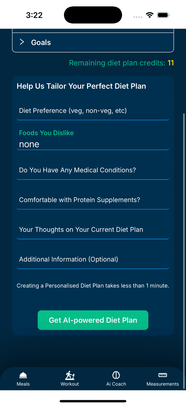 diet routines